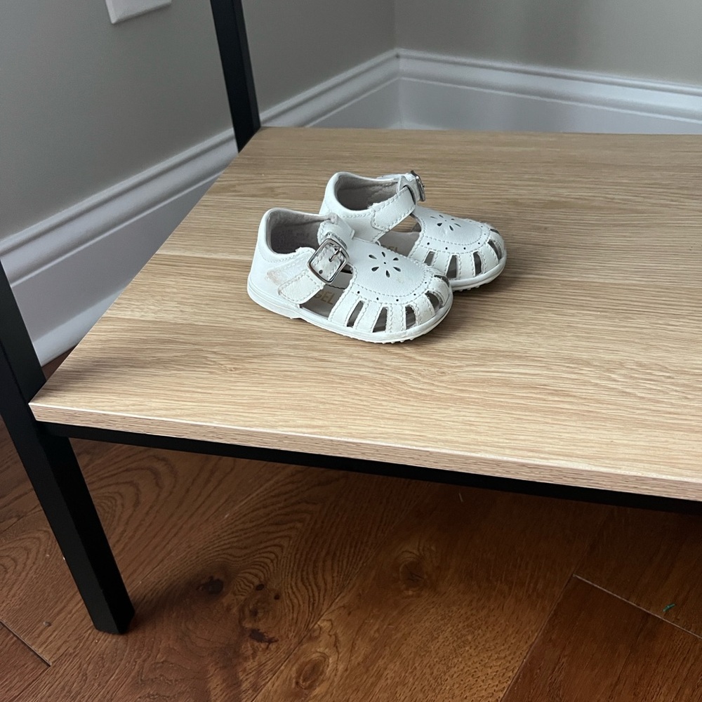 Angel White Kids Sandals